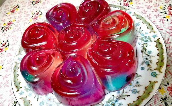 عکس ژله آبرنگی
