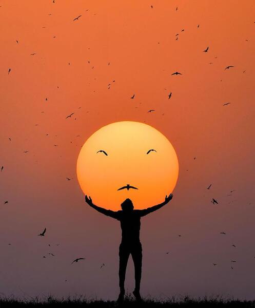 عکس ضد نور هنری