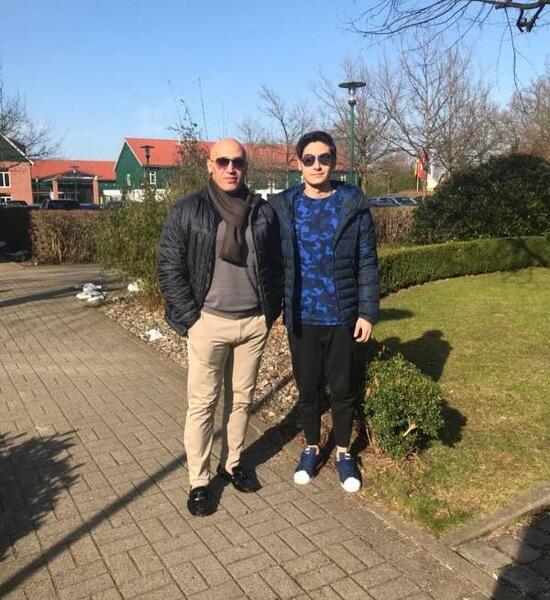 عکس زن علیرضا منصوریان
