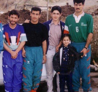 عکس زن علیرضا منصوریان
