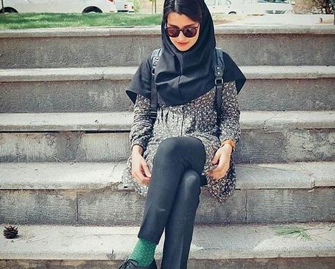 عکس دختر تیپ اسپرت ایرانی