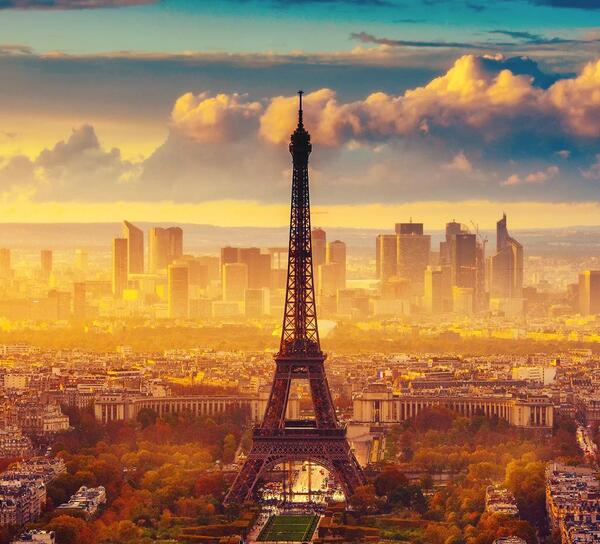 عکس تصویر زمینه برج ایفل