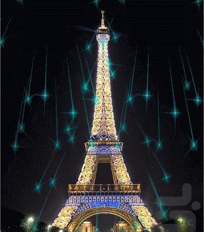 عکس تصویر زمینه برج ایفل