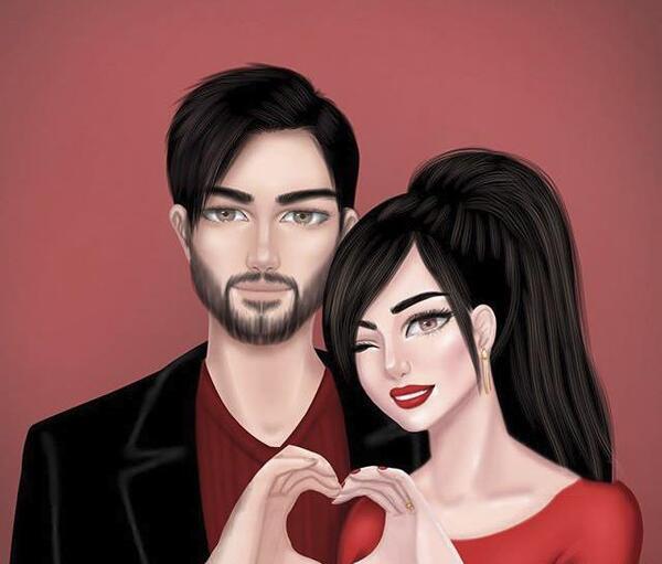 عکس عاشقانه فانتزی پروفایل