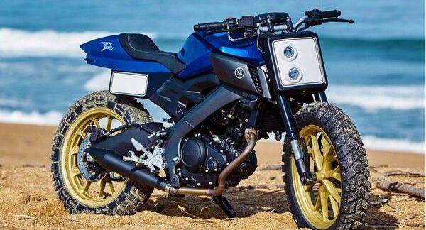 عکس موتور یاماها 125