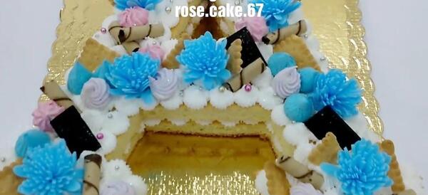 عکس کیک تولد b