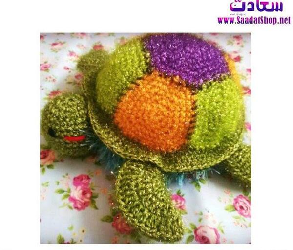 عکس لاک پشت بافتنی