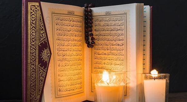 عکس قران و شمع