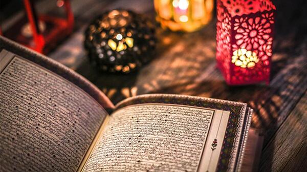 عکس قران و شمع