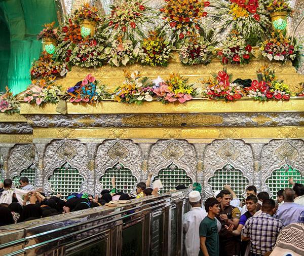 عکس امام حسین ضریح