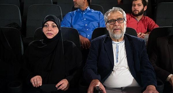 عکس نادر طالب زاده و همسرش