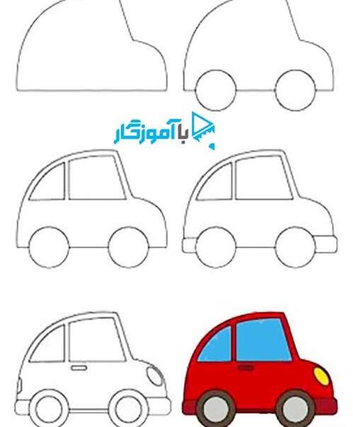 عکس نقاشی ماشین