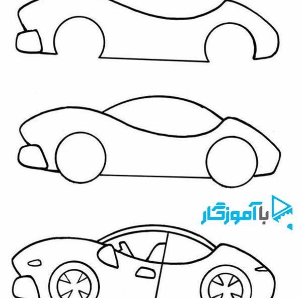 عکس نقاشی ماشین