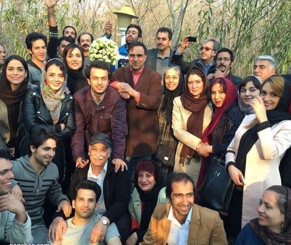 عکس پشت صحنه شهرزاد
