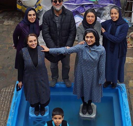 عکس پشت صحنه شهرزاد