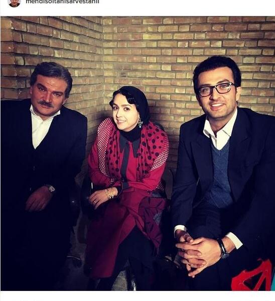 عکس پشت صحنه شهرزاد