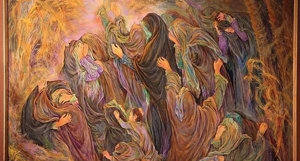 عکس عصر عاشورا محمود فرشچیان