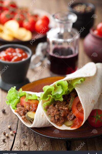 عکس نان ذرت