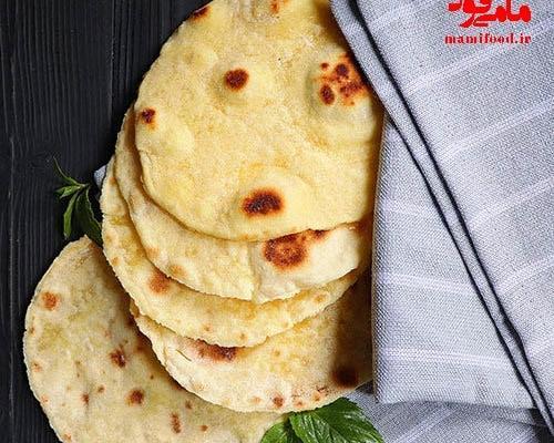 عکس نان ذرت