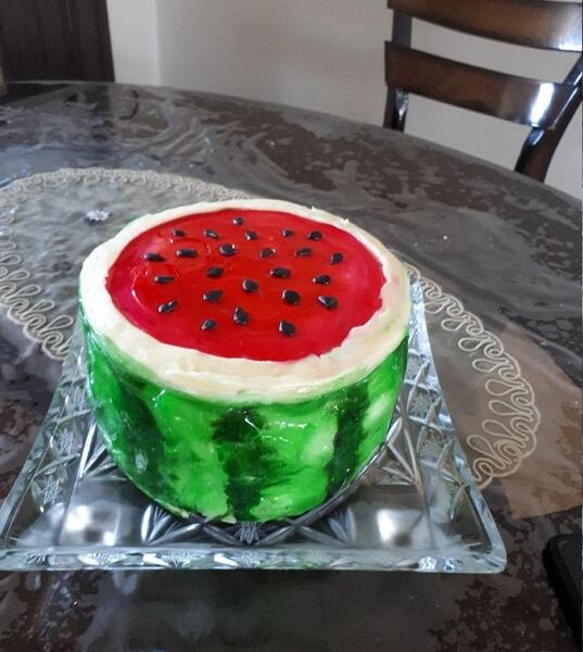عکس کیک صندلی