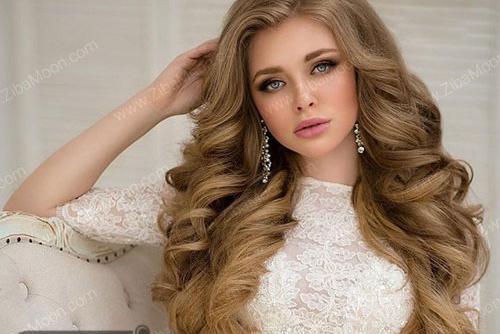 عکس عروس مو بلند