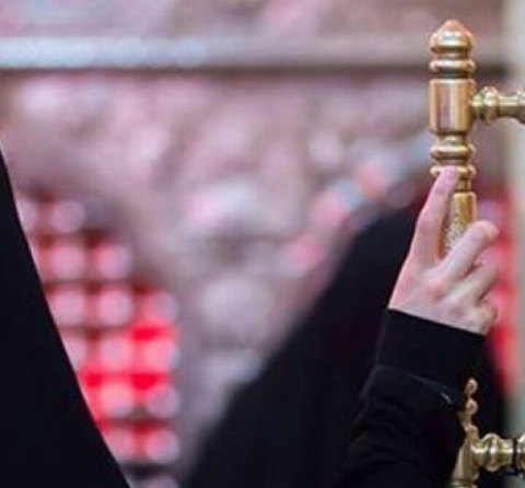 عکس دختر چادری حرم امام حسین