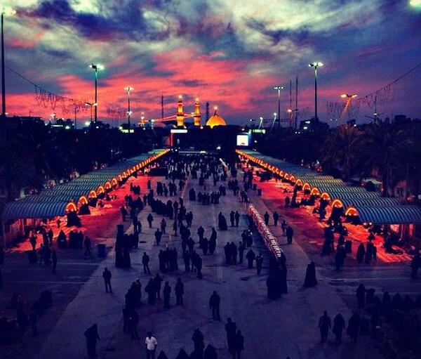 عکس دختر چادری حرم امام حسین