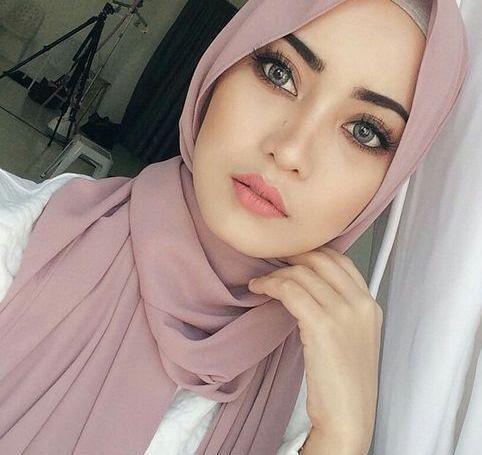 عکس دختر با حجاب با روسری