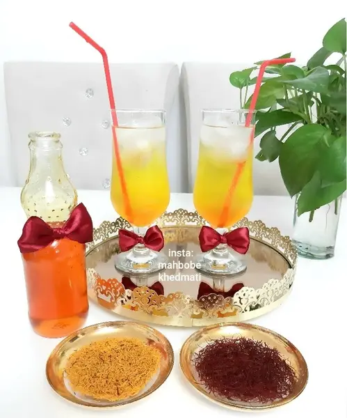 عکس شربت زعفران