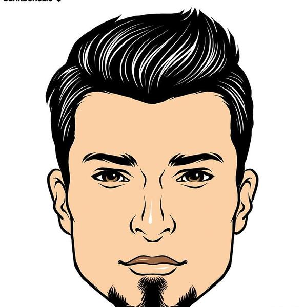 عکس ریش بدون سبیل