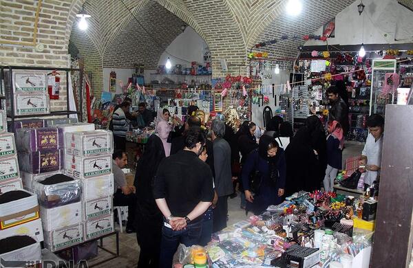 عکس بازارچه مرزی قصرشیرین