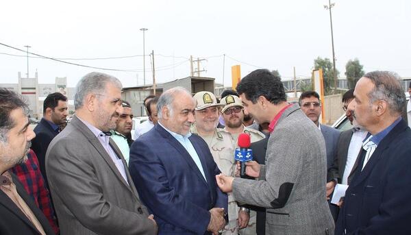 عکس بازارچه مرزی قصرشیرین
