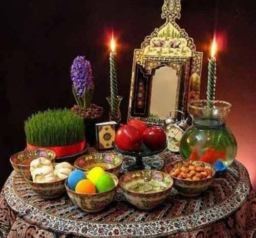 عکس سفره هفت سین جدید سال گاو
