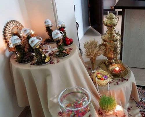 عکس سفره هفت سین جدید سال گاو