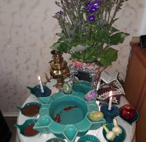 عکس سفره هفت سین جدید سال گاو