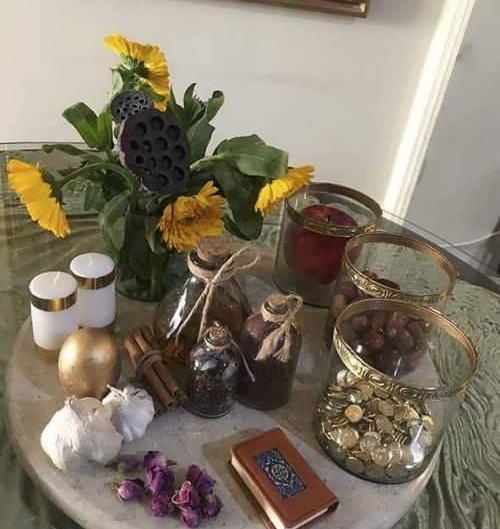 عکس سفره هفت سین جدید سال گاو