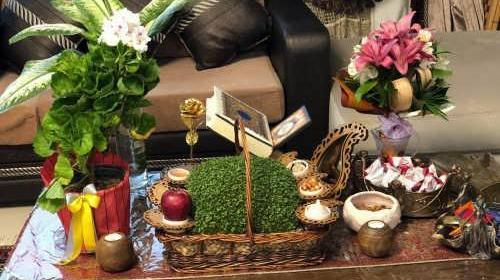 عکس سفره هفت سین جدید سال گاو
