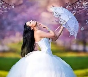 عکس عروس ناراحت