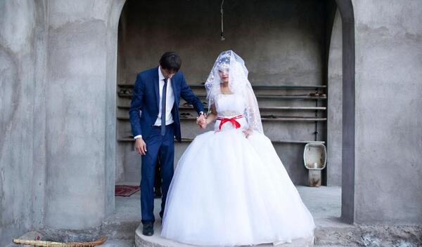 عکس عروس ناراحت