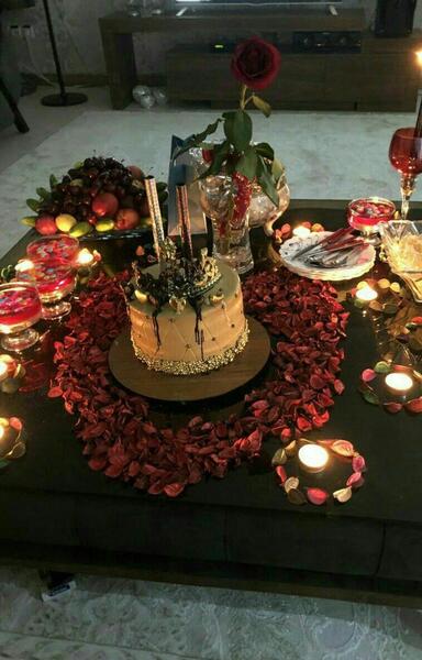 عکس کیک تولد فیک برای استوری