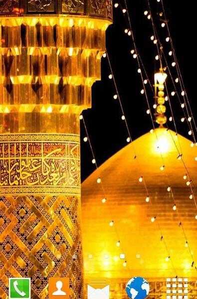 عکس تصویر زمینه گوشی حرم امام رضا