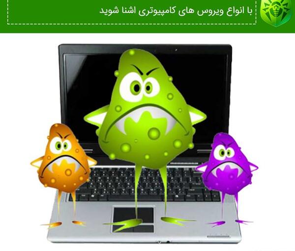 عکس ویروس رایانه