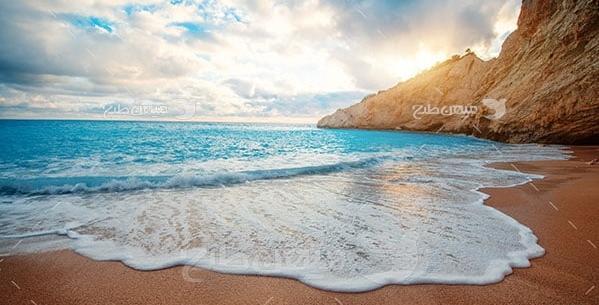 عکس طبیعت دریا