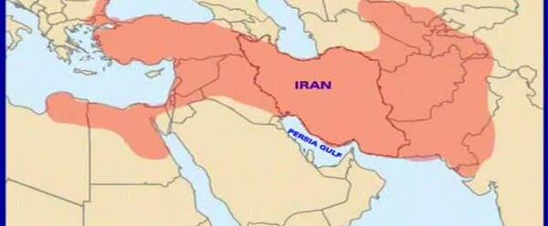 عکس نقشه ایران در زمان کوروش کبیر
