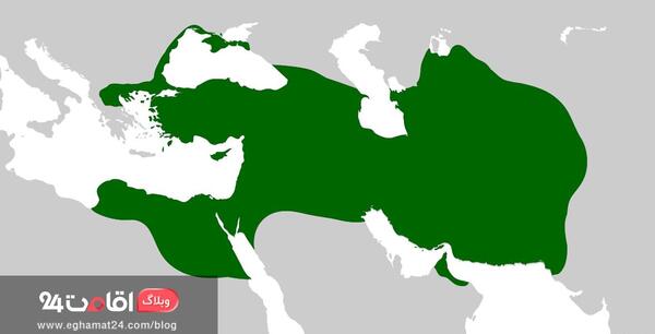 عکس نقشه ایران در زمان کوروش کبیر