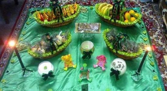 عکس سفره حضرت رقیه