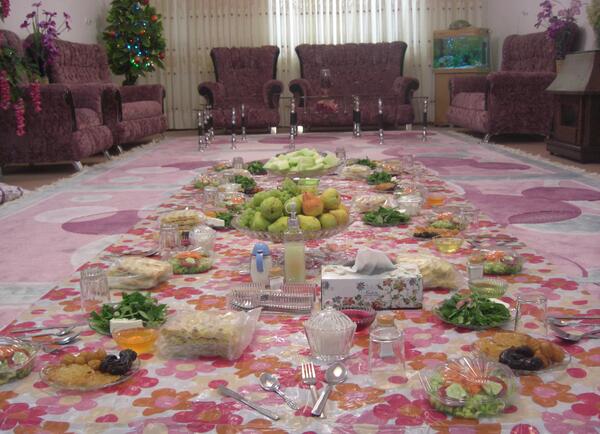عکس سفره حضرت رقیه