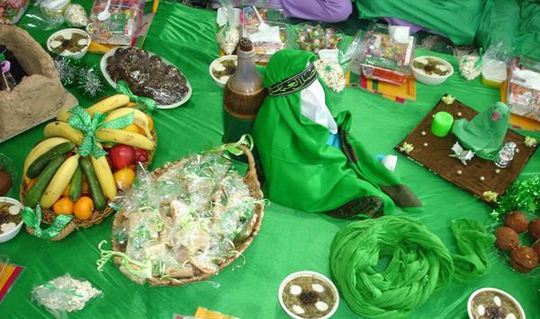 عکس سفره حضرت رقیه
