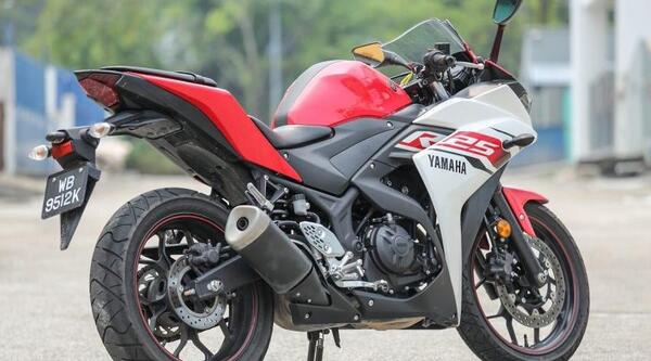 عکس موتور یاماها fzr 250