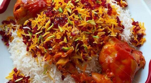عکسهای زرشک پلو با مرغ